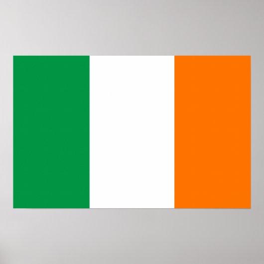 Impression de toile avec drapeau d'Irlande (Devant)