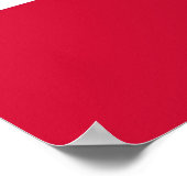 Impression de toile avec drapeau du Danemark (Coin)