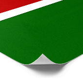 Impression de toile avec drapeau du Kenya (Coin)
