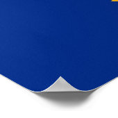 Impression de toile avec drapeau du New Hampshire, (Coin)