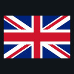 Impression de toile avec drapeau du Royaume-Uni<br><div class="desc">Impression de toile énorme avec Drapeau du Royaume-Uni. Ce produit est personnalisable.</div>