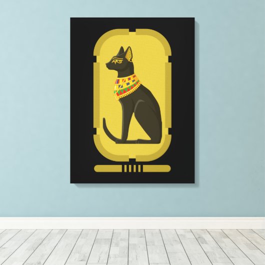 Impression de toile Bastet (Insitu (Plancher de Bois))