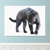 Impression de toile blanche de Jaguar Diablo (Insitu (Plancher de Bois))