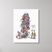 Impression de toile blanche plus grande perdue (Recto)