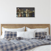 Impression de toile - Boston Skyline (Insitu(Chambre))