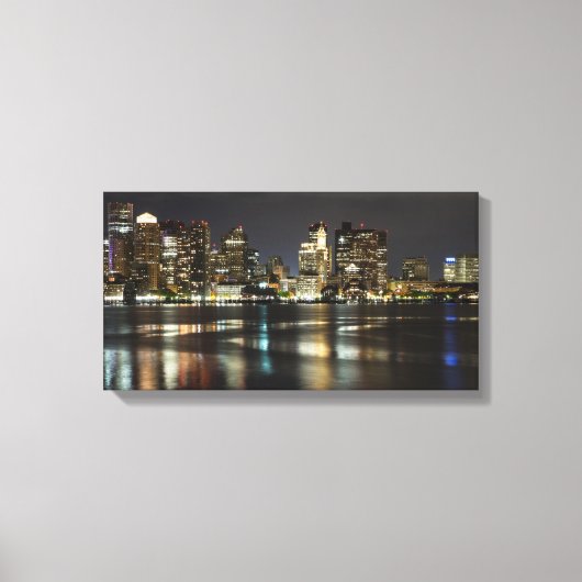 Impression de toile - Boston Skyline (Recto)