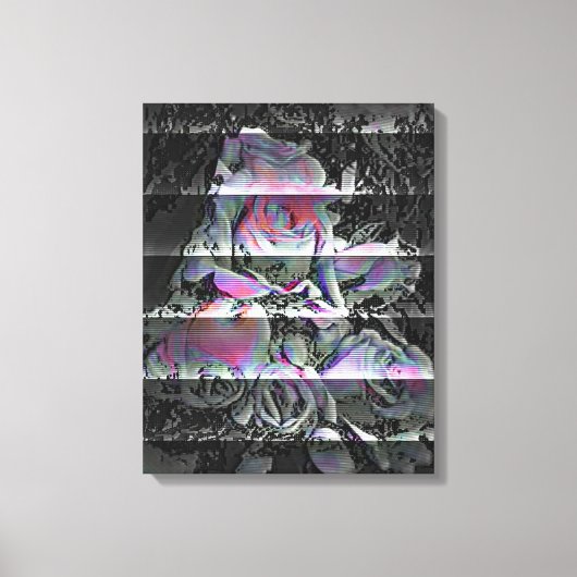 Impression de toile Bouquet Techno (Recto)