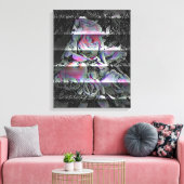 Impression de toile Bouquet Techno (Insitu(Salon))