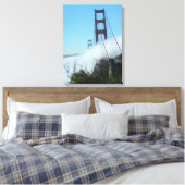 Impression de toile - Brouillard au-dessus du pont (Insitu(Chambre))