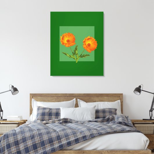 Impression de toile - Calendula (Insitu(Chambre))