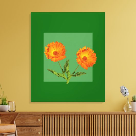 Impression de toile - Calendula (Insitu(Salon))