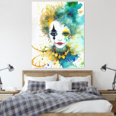 Impression de toile clown (Insitu(Chambre))