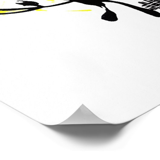 Impression de toile Conception d'abeilles (Coin)