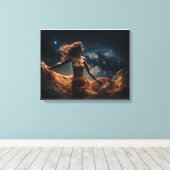 Impression de toile Cosmic Godess (Insitu (Plancher de Bois))