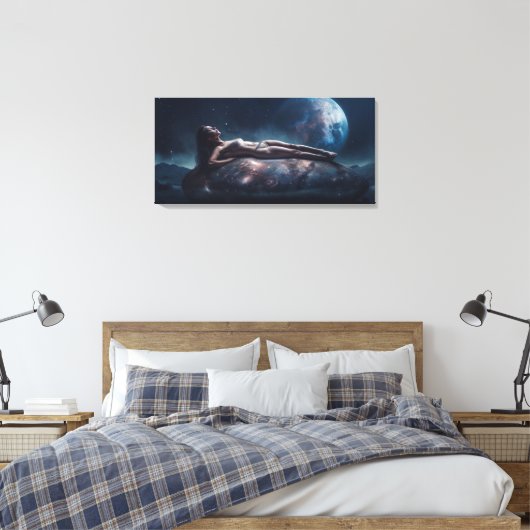 Impression de toile Cosmic Godess (Insitu(Chambre))