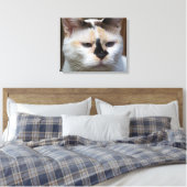 Impression de toile Cream Calico 20"x16" (Insitu(Chambre))