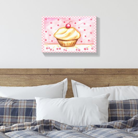 Impression de toile Cupcake (Insitu(Chambre))
