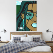 Impression de toile d'abondance (Insitu(Chambre))