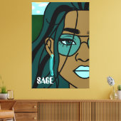 Impression de toile d'abondance (Insitu(Salon))