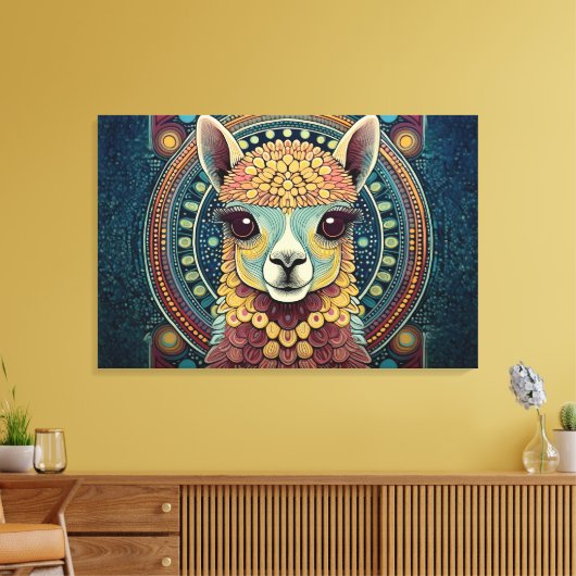 Impression de toile d'art Abstrait (Insitu(Salon))