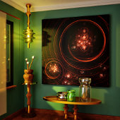 Impression de toile d'art Abstrait