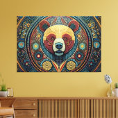 Impression de toile d'art Abstrait (Insitu(Salon))