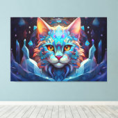 Impression de toile d'art Abstrait (Insitu (Plancher de Bois))