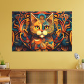 Impression de toile d'art Abstrait (Insitu(Salon))