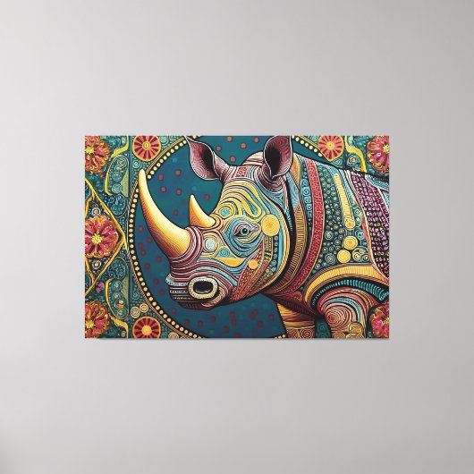 Impression de toile d'art Abstrait (Recto)