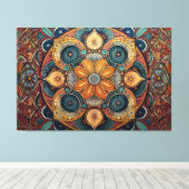 Impression de toile d'art Abstrait (Insitu (Plancher de Bois))