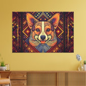 Impression de toile d'art Abstrait (Insitu(Salon))