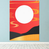 Impression de toile d'art de style japonais (Insitu (Plancher de Bois))