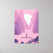 Impression de toile d'art de style japonais (Recto)