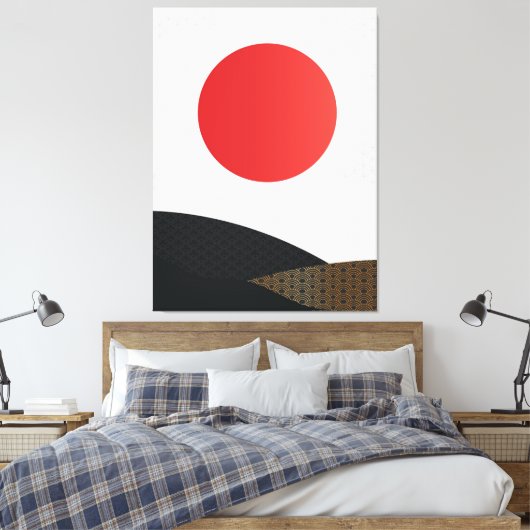 Impression de toile d'art de style japonais (Insitu(Chambre))