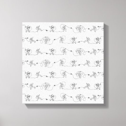 Impression de toile d'astronaute (Recto)