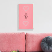 Impression de toile de ballet d'amour (Insitu(Salon))