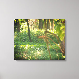 Impression de toile de cerf blanc
