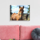 Impression de toile de cheval (Insitu(Salon))