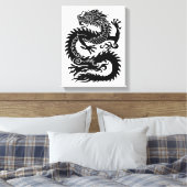 Impression de toile de dragon chinois traditionnel (Insitu(Chambre))