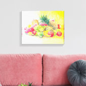 Impression de toile de fruits heureux (Insitu(Salon))