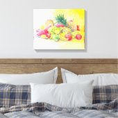 Impression de toile de fruits heureux (Insitu(Chambre))