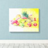 Impression de toile de fruits heureux (Insitu (Plancher de Bois))