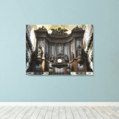 Impression de toile de grande taille de l'orgue Sa (Insitu (Plancher de Bois))