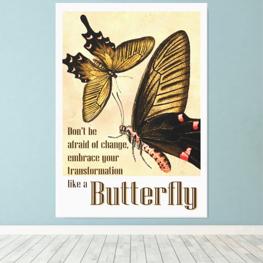 impression de toile de guillemets de mouches (Insitu (Plancher de Bois))