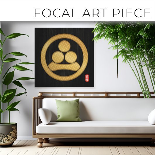 Impression de toile de la famille Kamon WATANABE