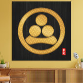 Impression de toile de la famille Kamon WATANABE (Insitu(Salon))