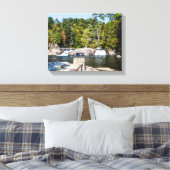 Impression de toile de Linville Falls (Insitu(Chambre))