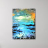 Impression de toile de marais (Recto)