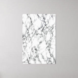 Impression de toile de Marbre blanc