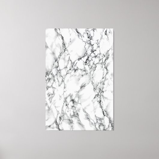 Impression de toile de Marbre blanc (Recto)